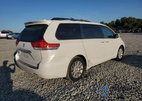 2011 Toyota Sienna Xle из США, поврежденный, VIN 5TDYK3DC1BS098054